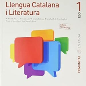 Llengua Catalana i literatura 1r ESO Blocs Comunitat en xarxa CAT
